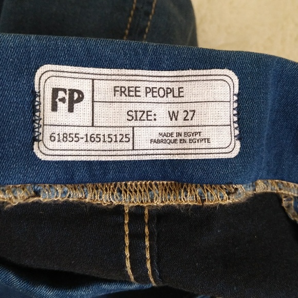 ✨️HP 2X✨️Free People Jeggings Size 27 - NWT - Picture 5 of 7